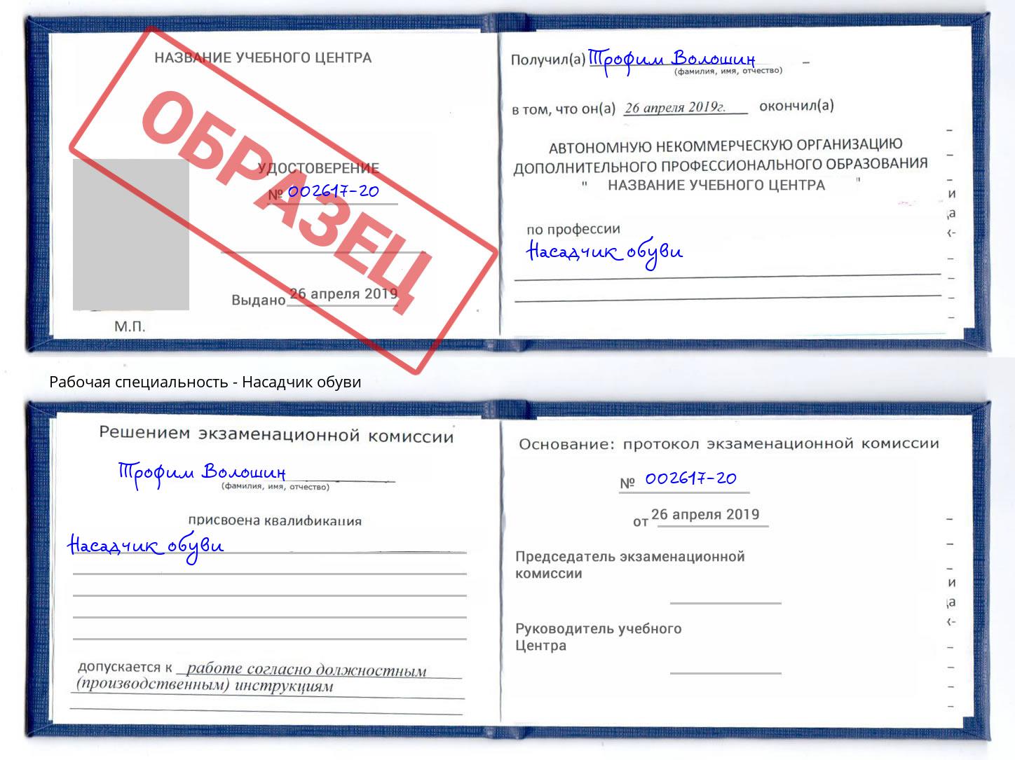 Насадчик обуви Шумерля